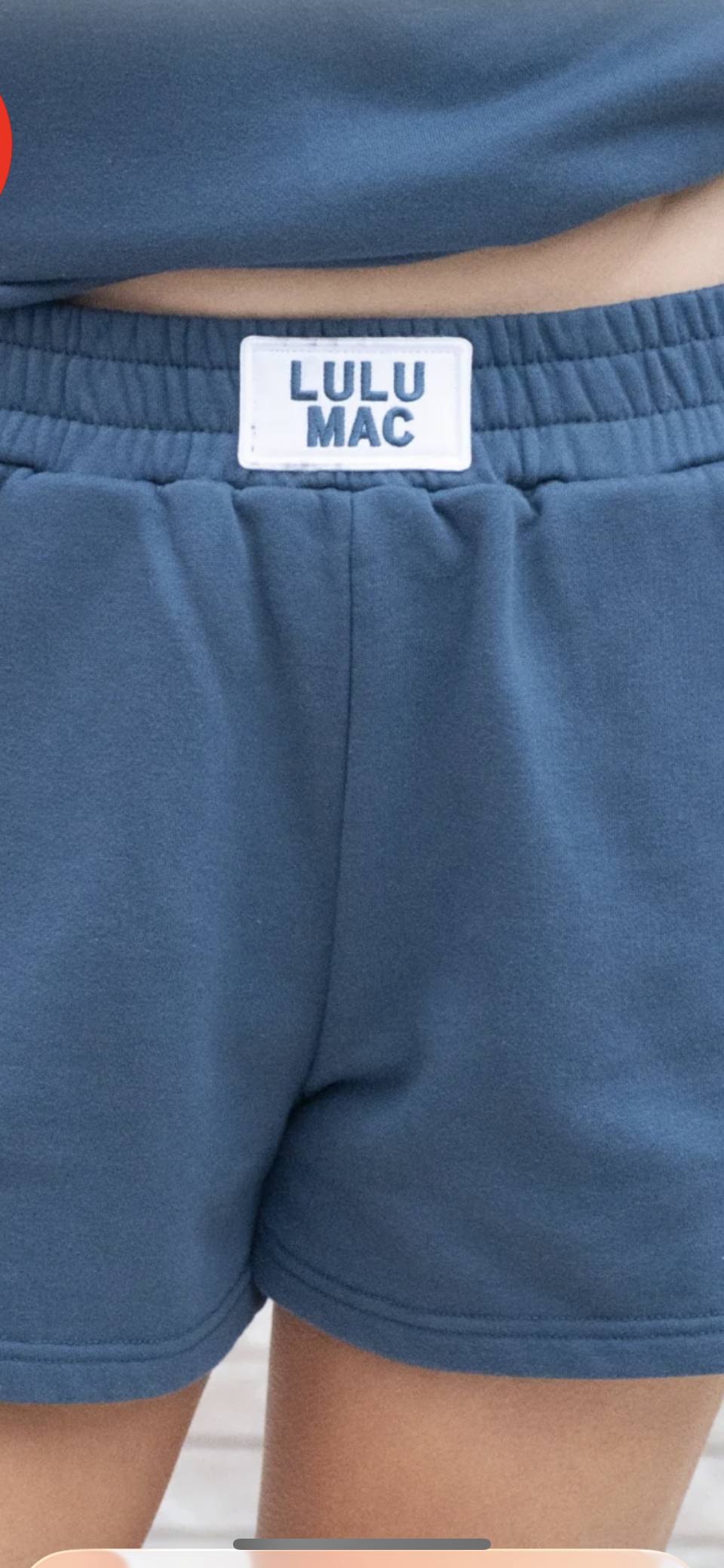 Lulu Mac terry shorts