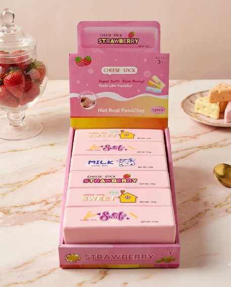 Butter Stick Squishy Fidget Toy for Stress Relief