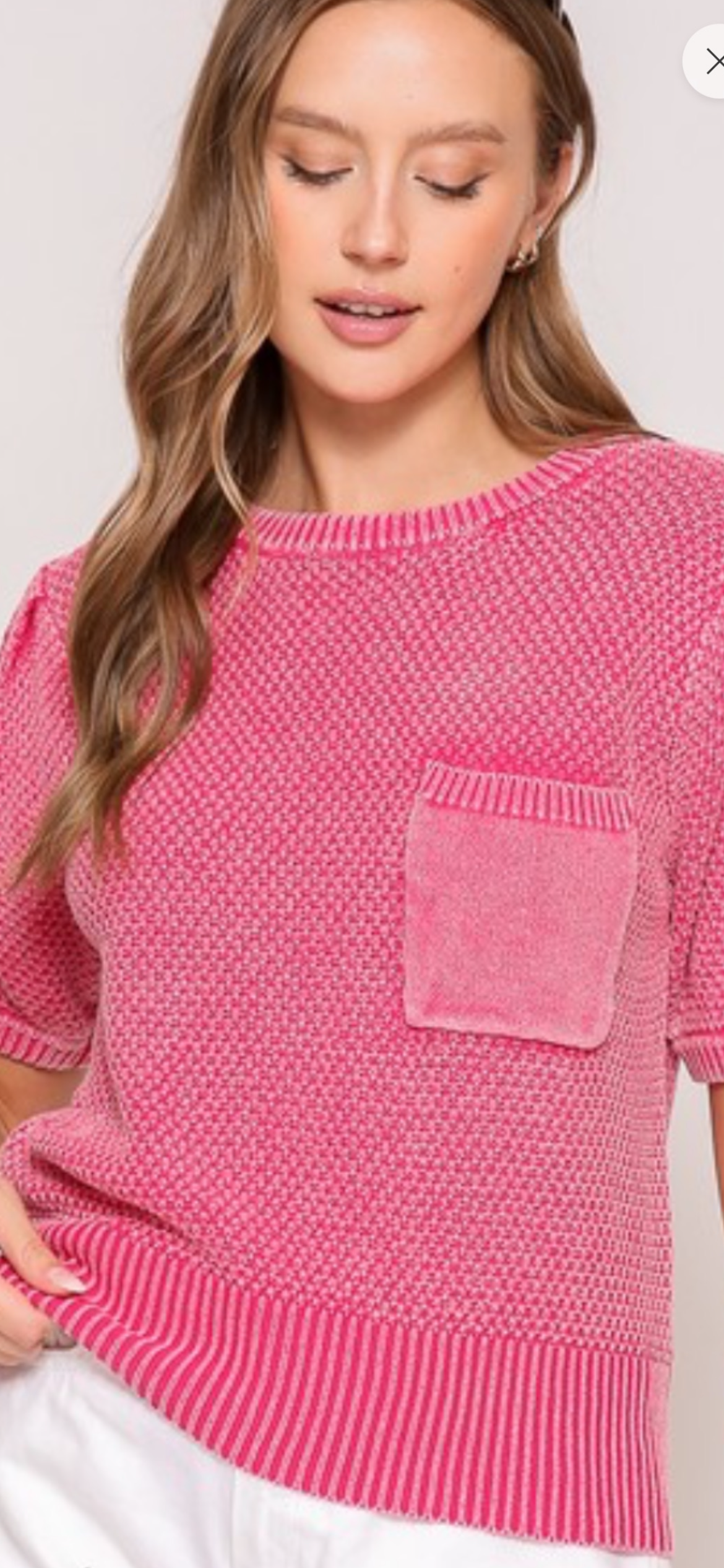 Princess sleeve sweater