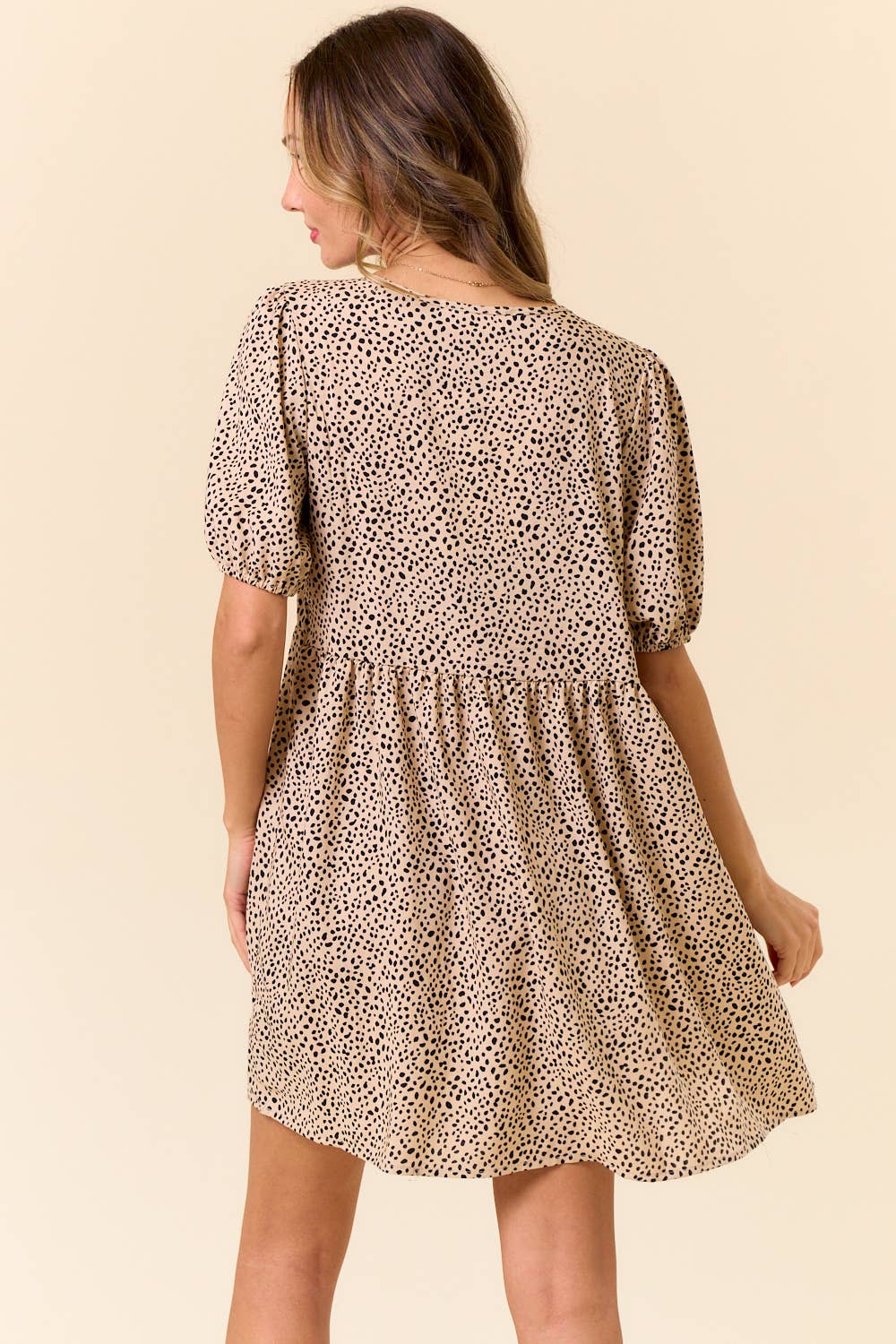 animal print mini dress