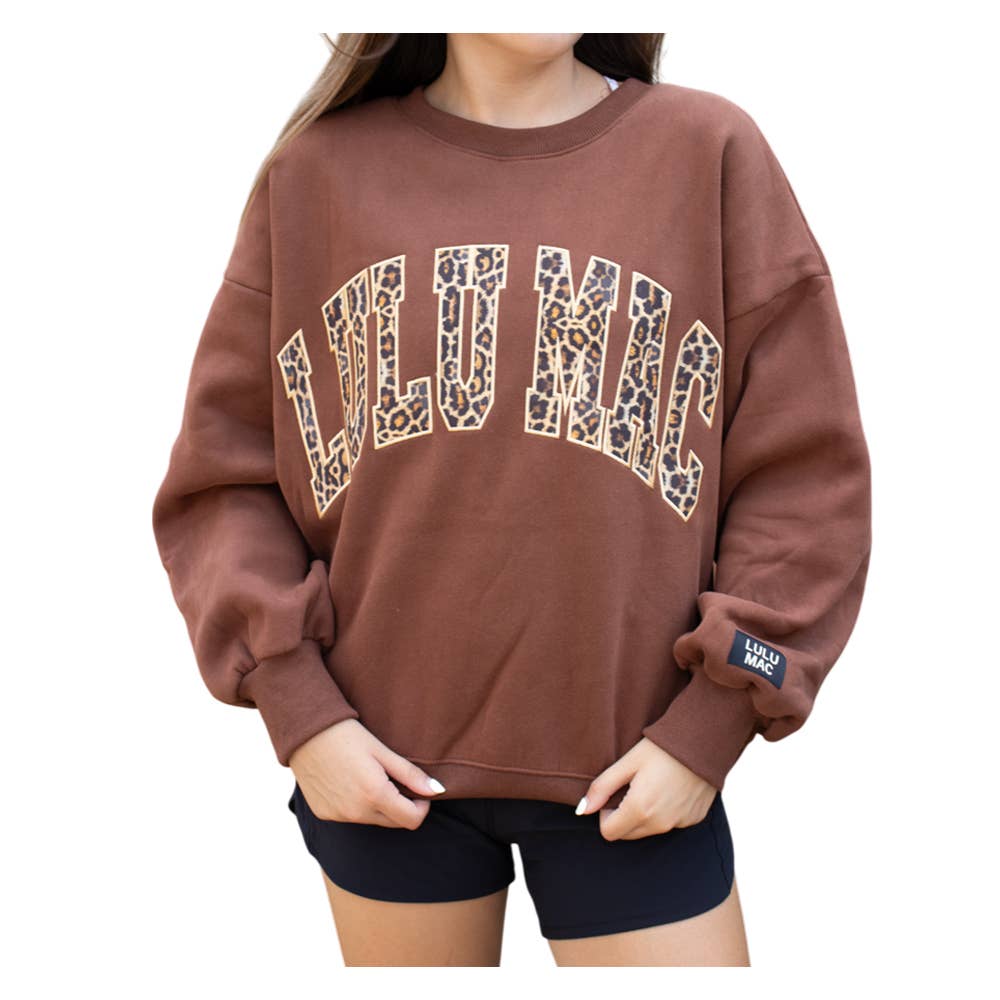 -BROWN Lulu Mac Sweatshirt:
