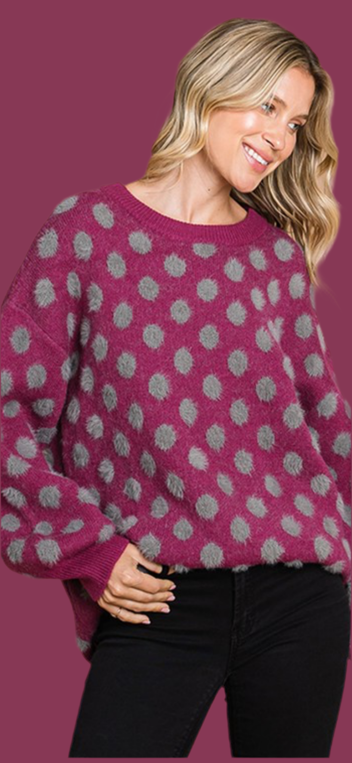 Dragon fruit sweater