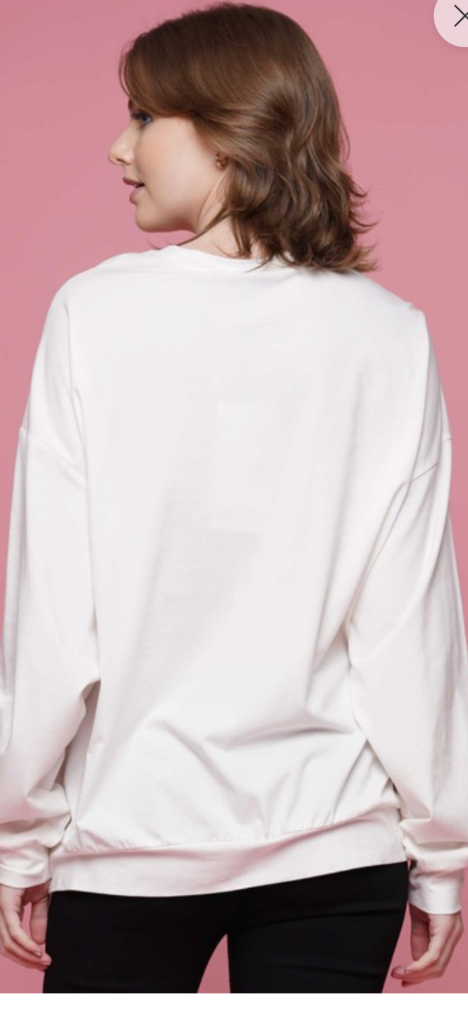 Sequin patch Mardi Gras top