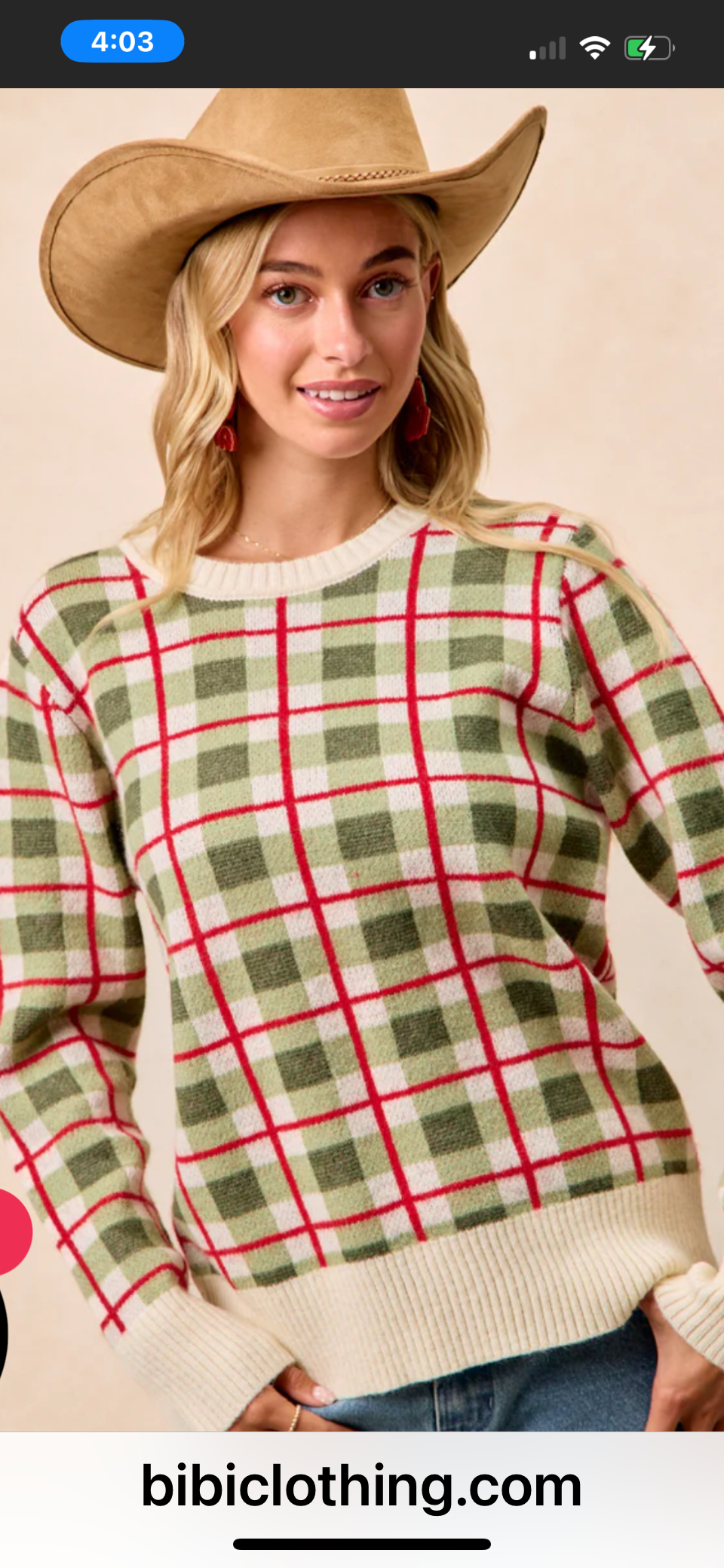 BIBI Christmas time sweater