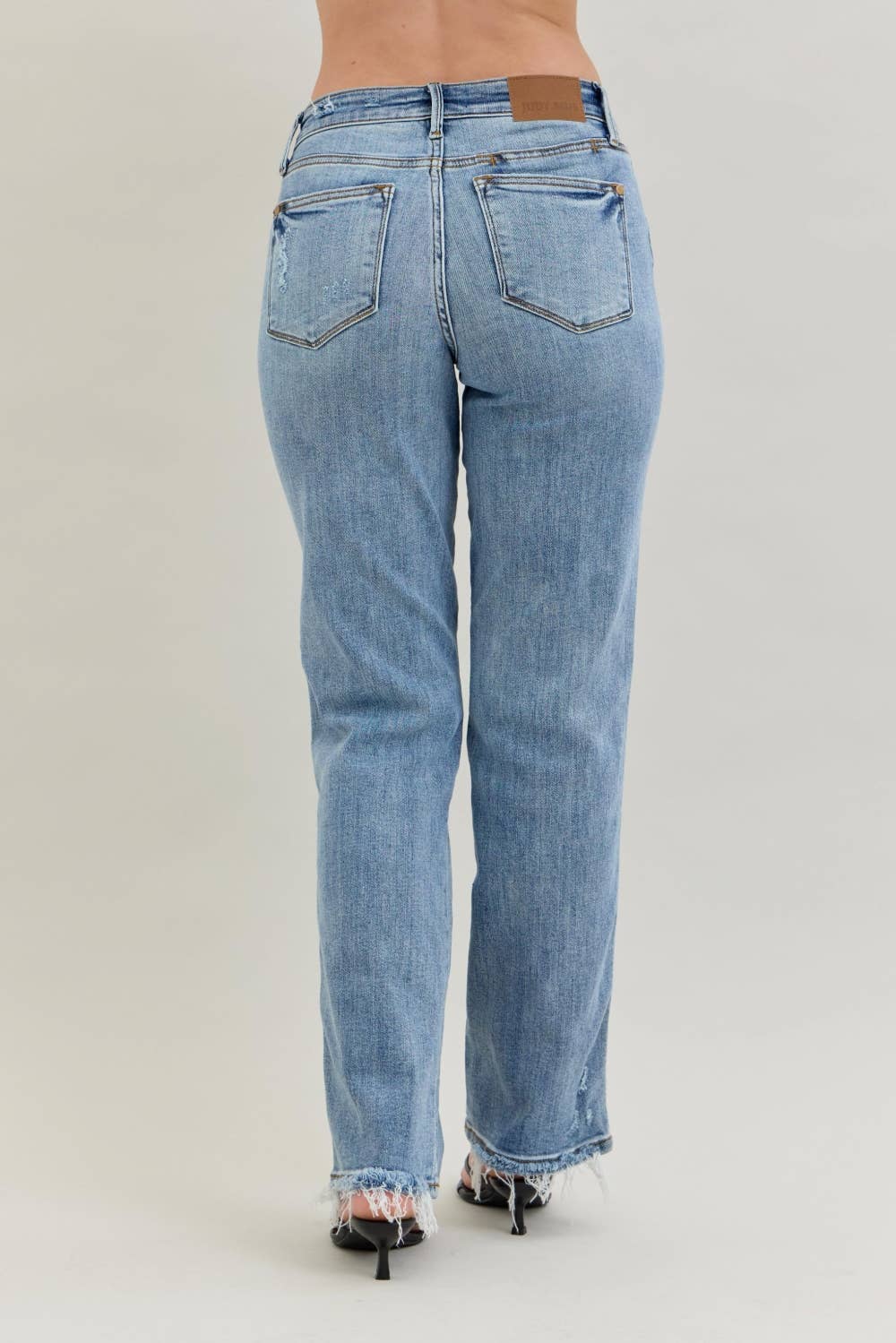 Judy Blue Jeans - MR Yoke Cell Phone Pocket Dad Jean