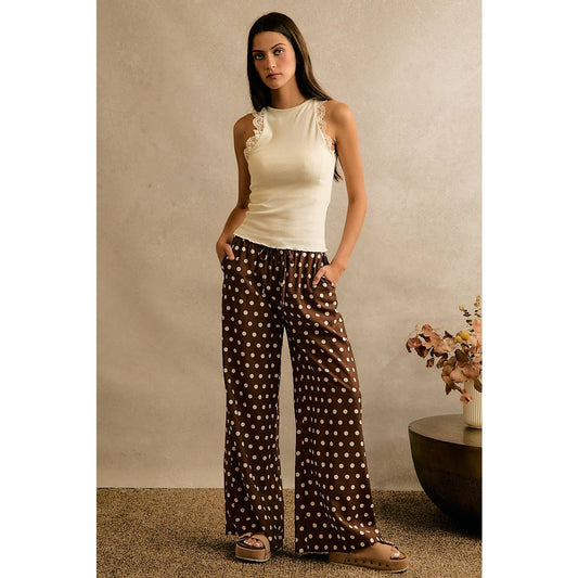 Fall for the polka dots pant