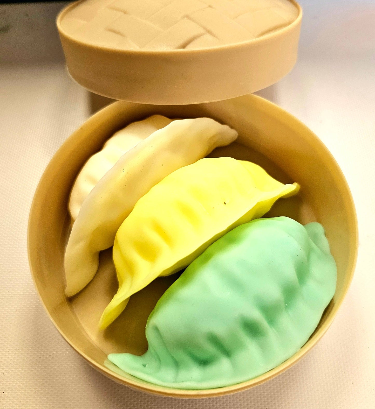 Rainbow Dumpling  Squishy Fidget Toy for Stress Relief