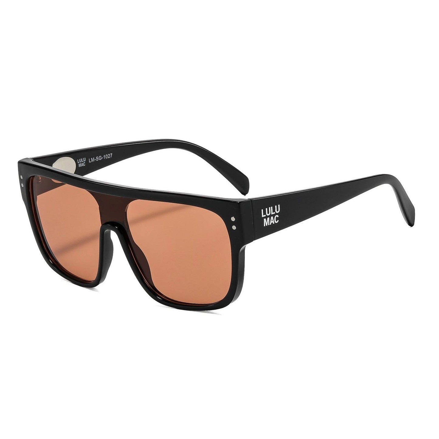 Lulu Mac Elliot Black w/pink lens Sunglasses