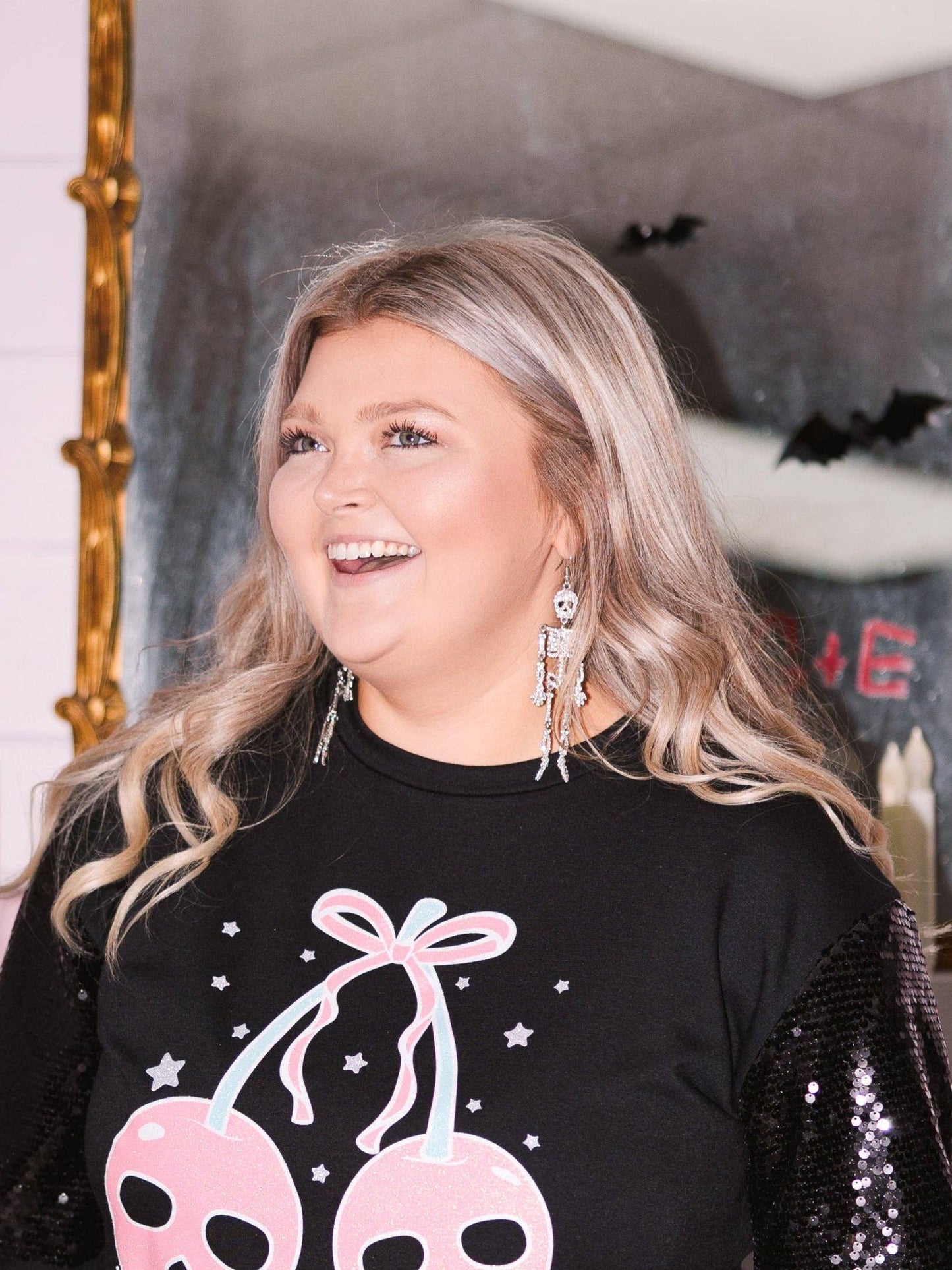 GRACE+EMMA by Southern Grace - Skeleton Dangle Earrings