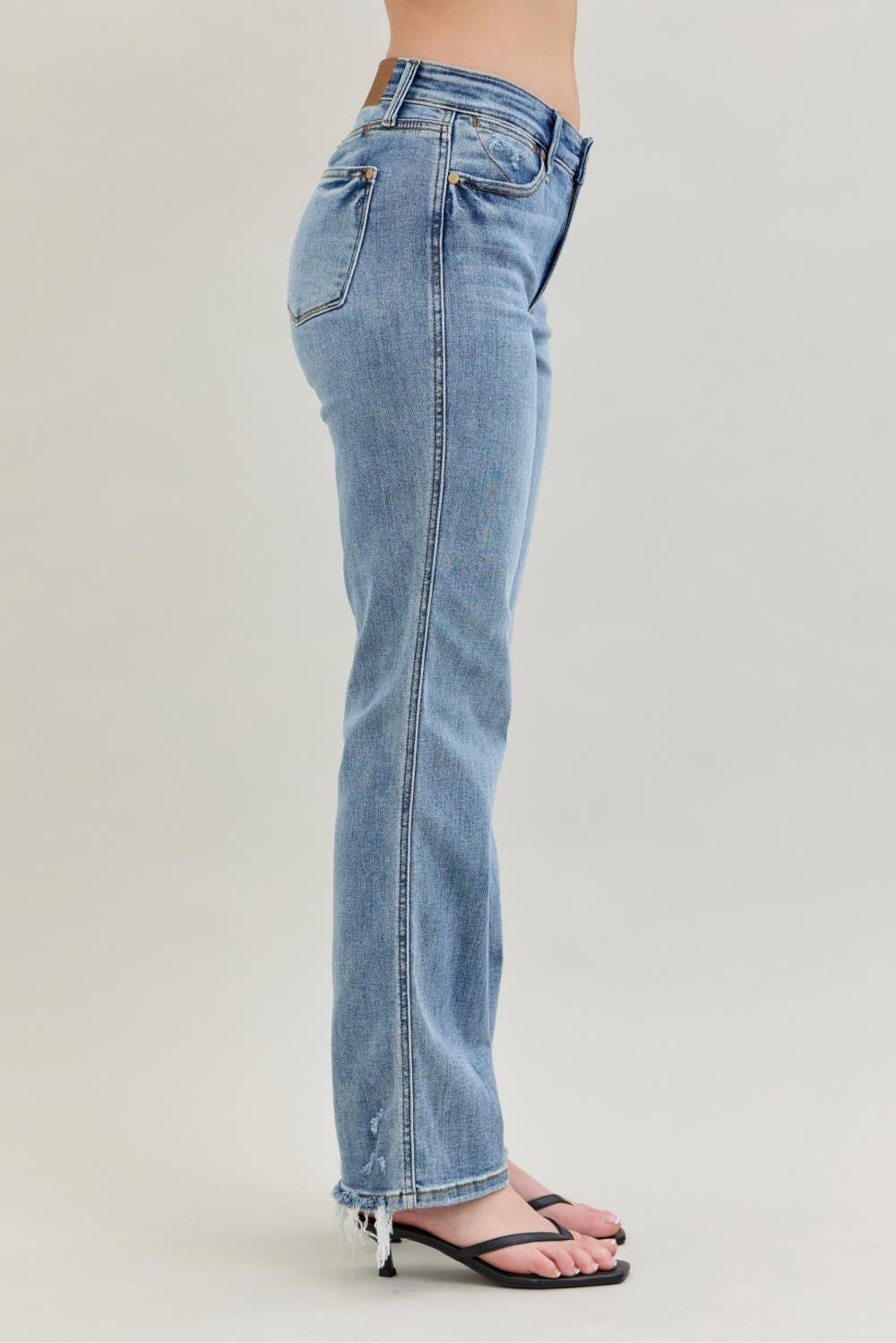 Judy Blue Jeans - MR Yoke Cell Phone Pocket Dad Jean