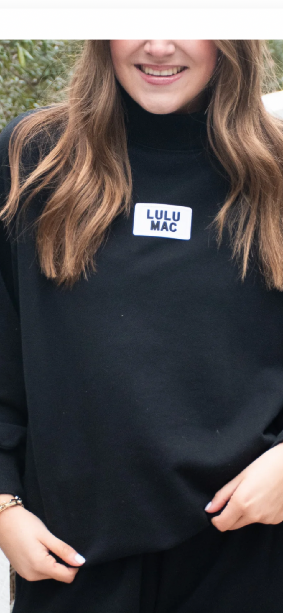 Lulu Mac mock neck