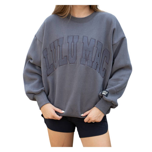 DARK GREY Lulu Mac Sweatshirt: