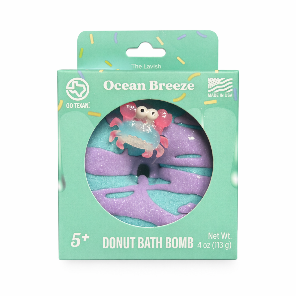 The Lavish Goat - Ocean Breeze Donut Bath Bomb (Prize Bomb)