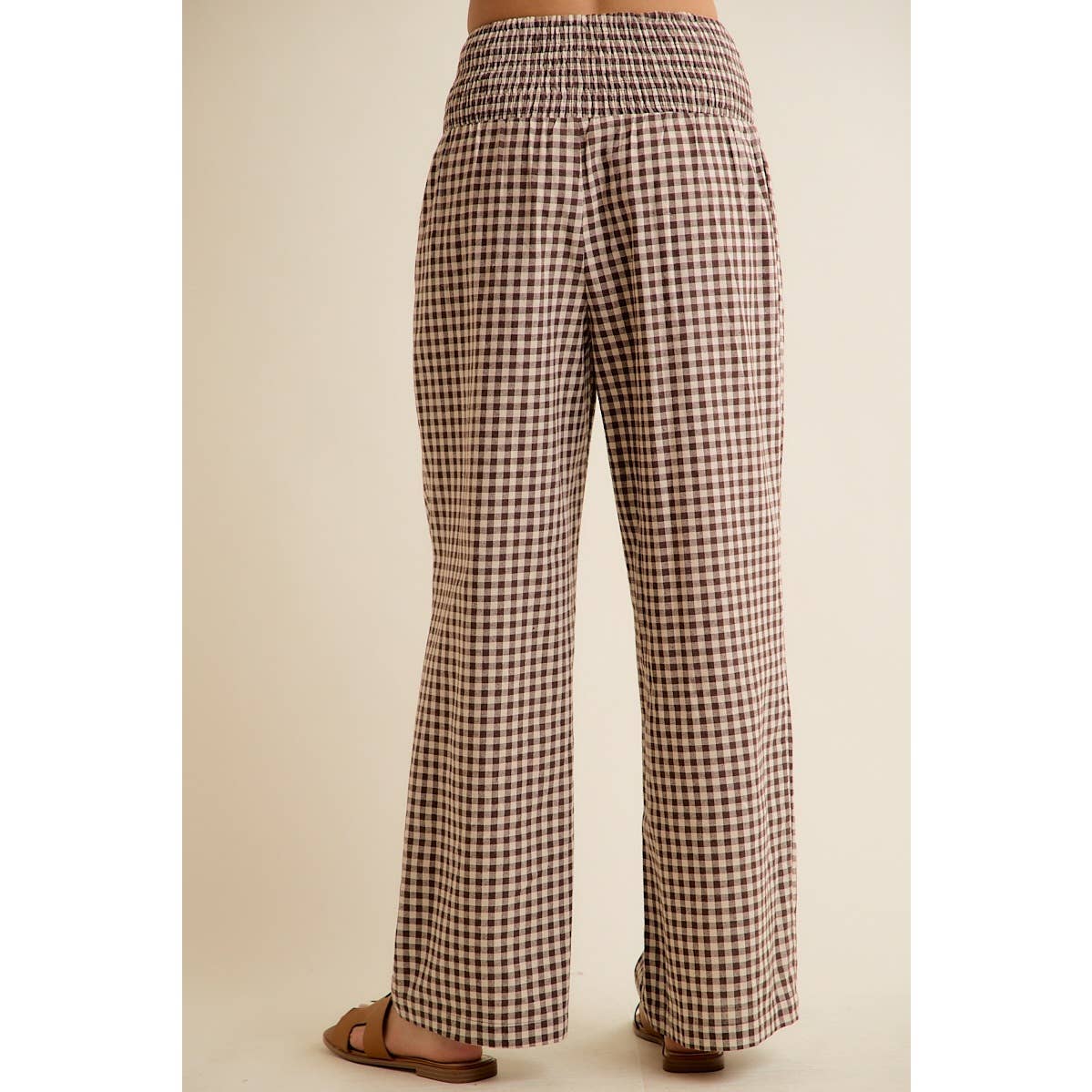 IGINGHAM SMOCKED WAIST WIDE L