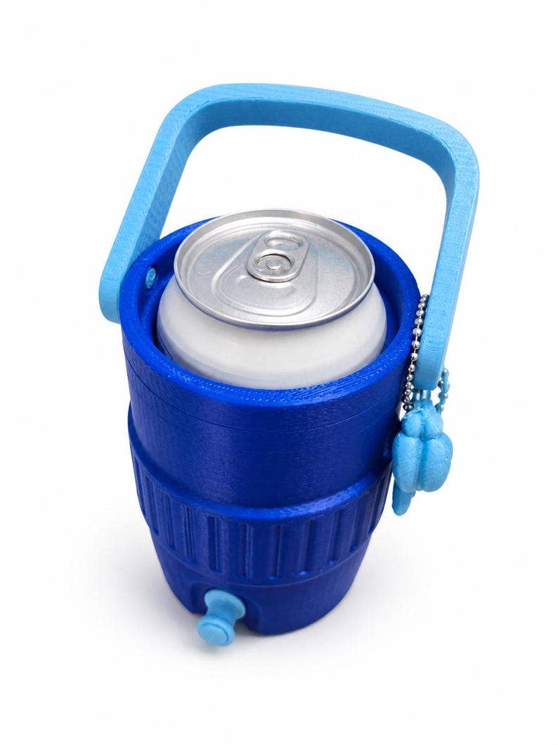 Cute can coolers with straw