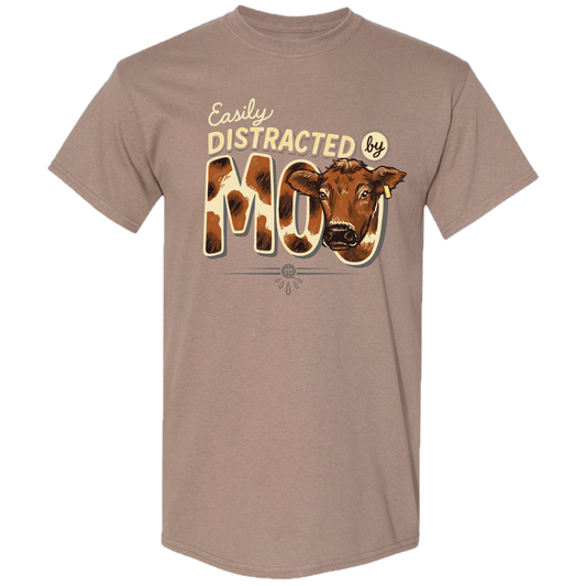 Girlie Girl Originals -Distracted by Moo - Brown Savana