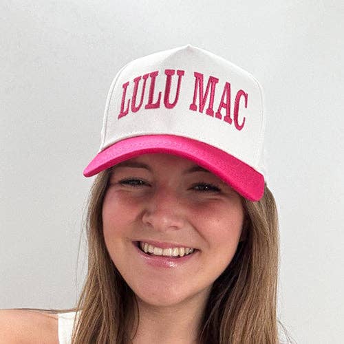 LULU MAC CAP HOT PINK