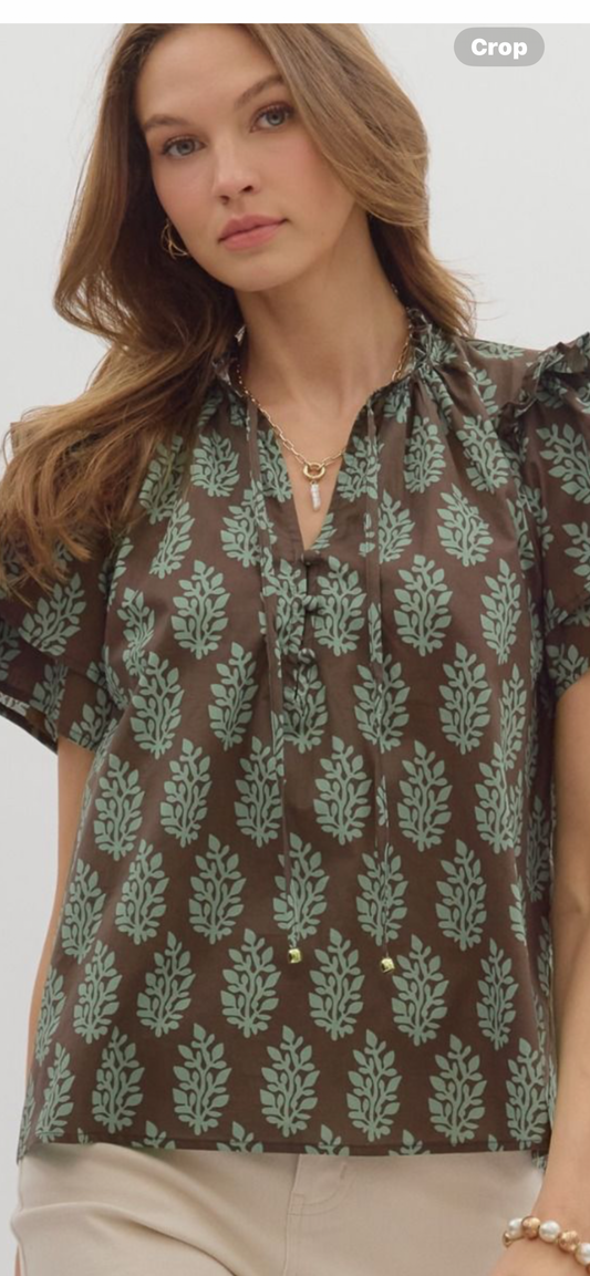 Entro fall for fall blouse