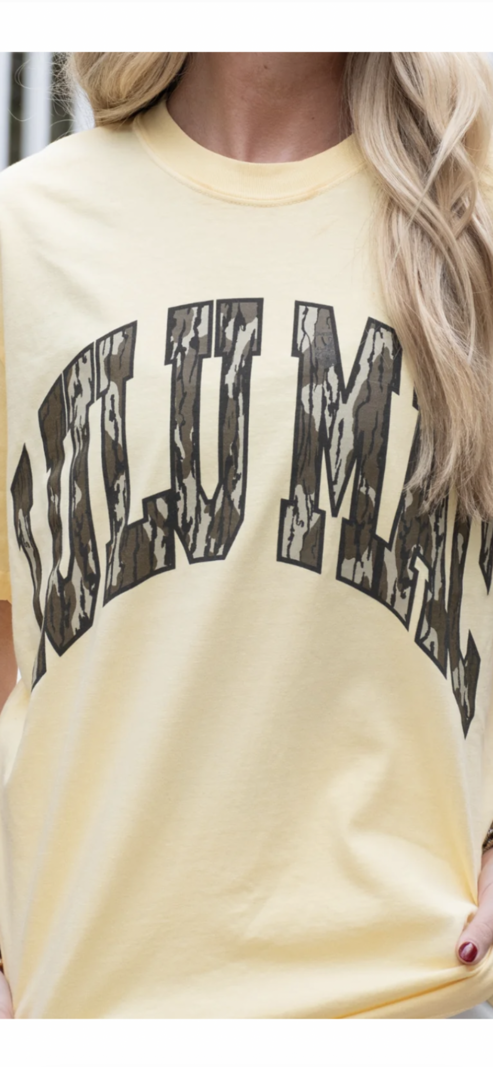 Lulu Mac bottom land camo