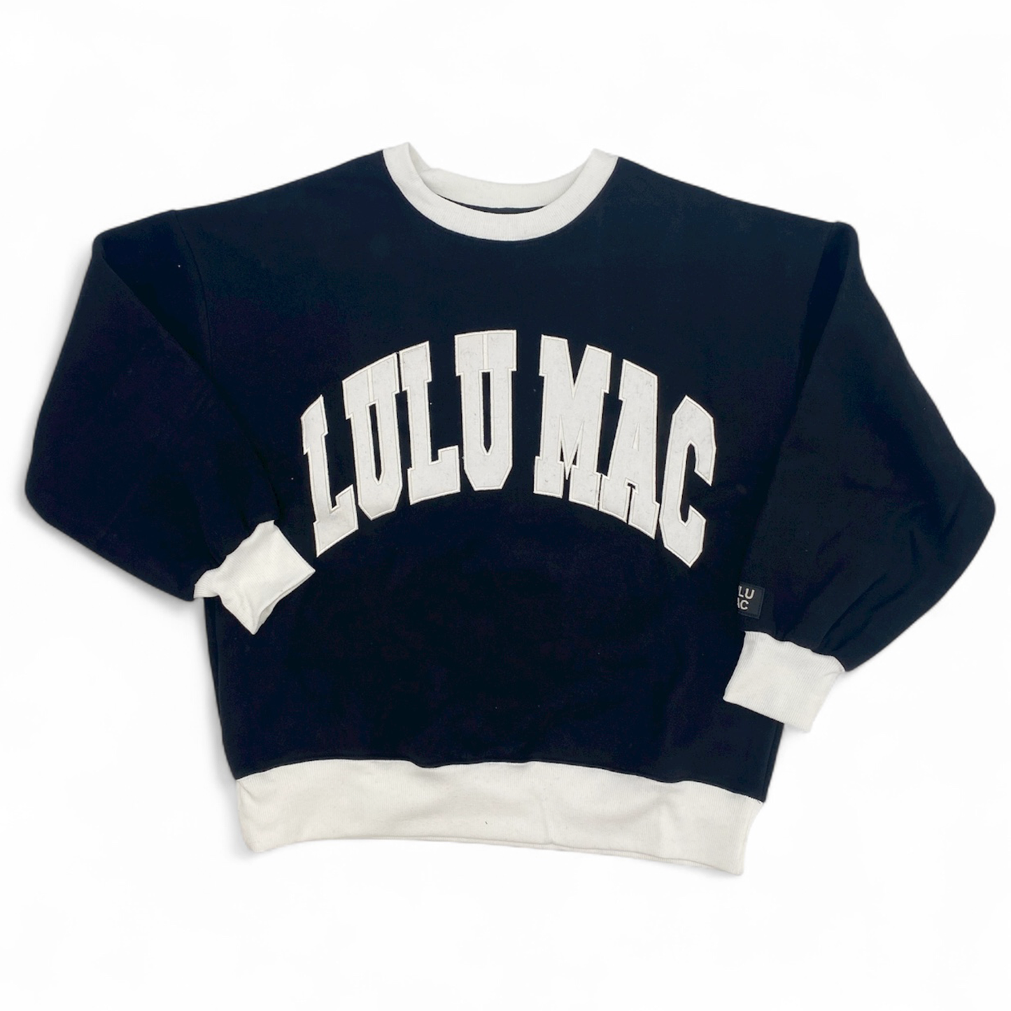 Lulu Mac Color Block Black/White - Stitch