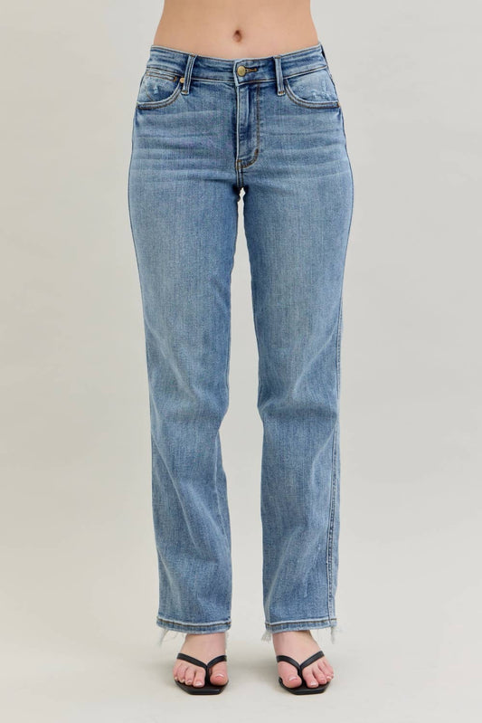 Judy Blue Jeans - MR Yoke Cell Phone Pocket Dad Jean