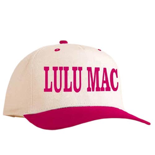 LULU MAC CAP HOT PINK