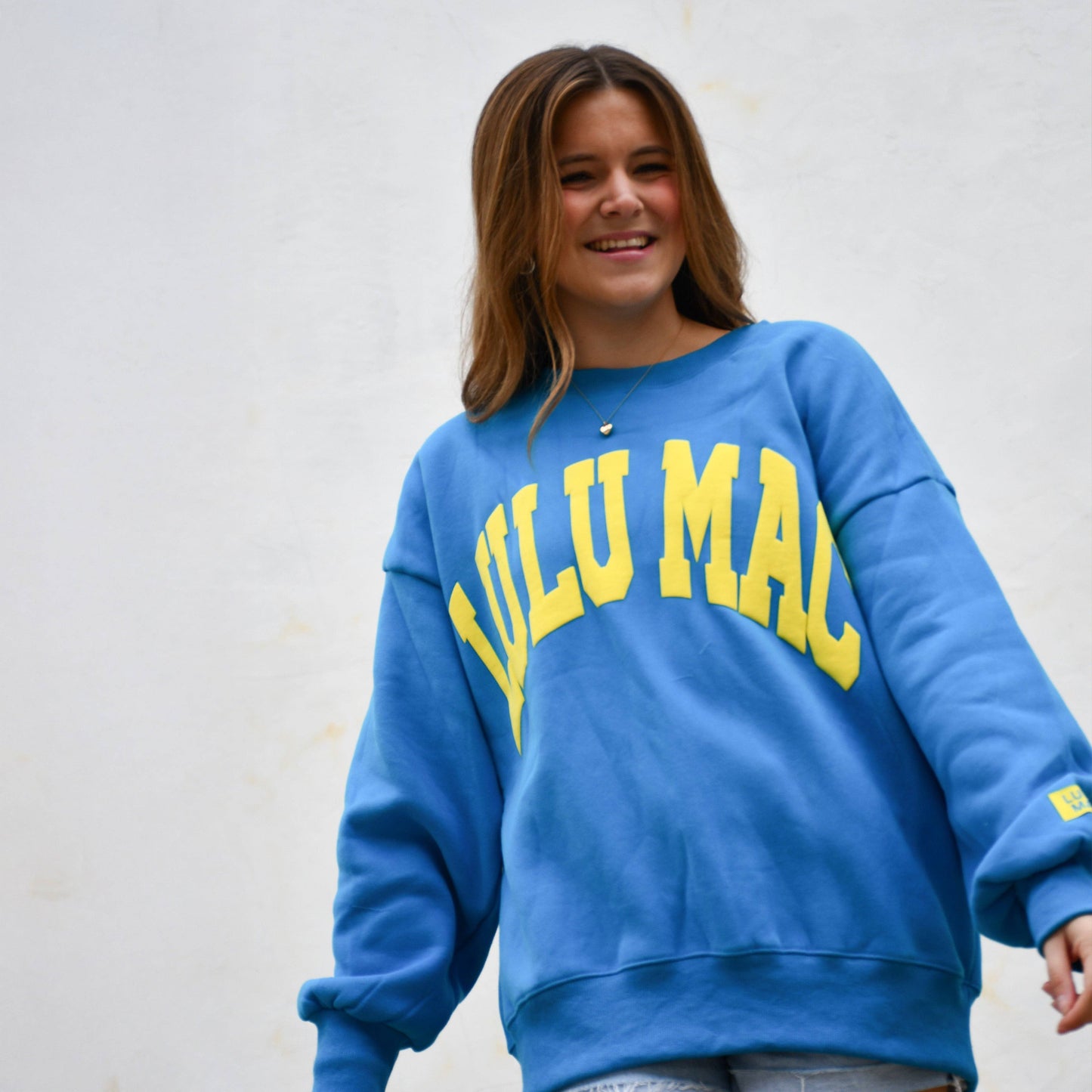 Lulu Mac Cyan/Yellow Puff