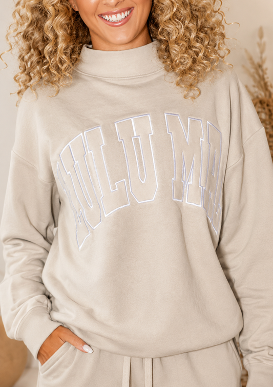 Lulu Mac mock neck