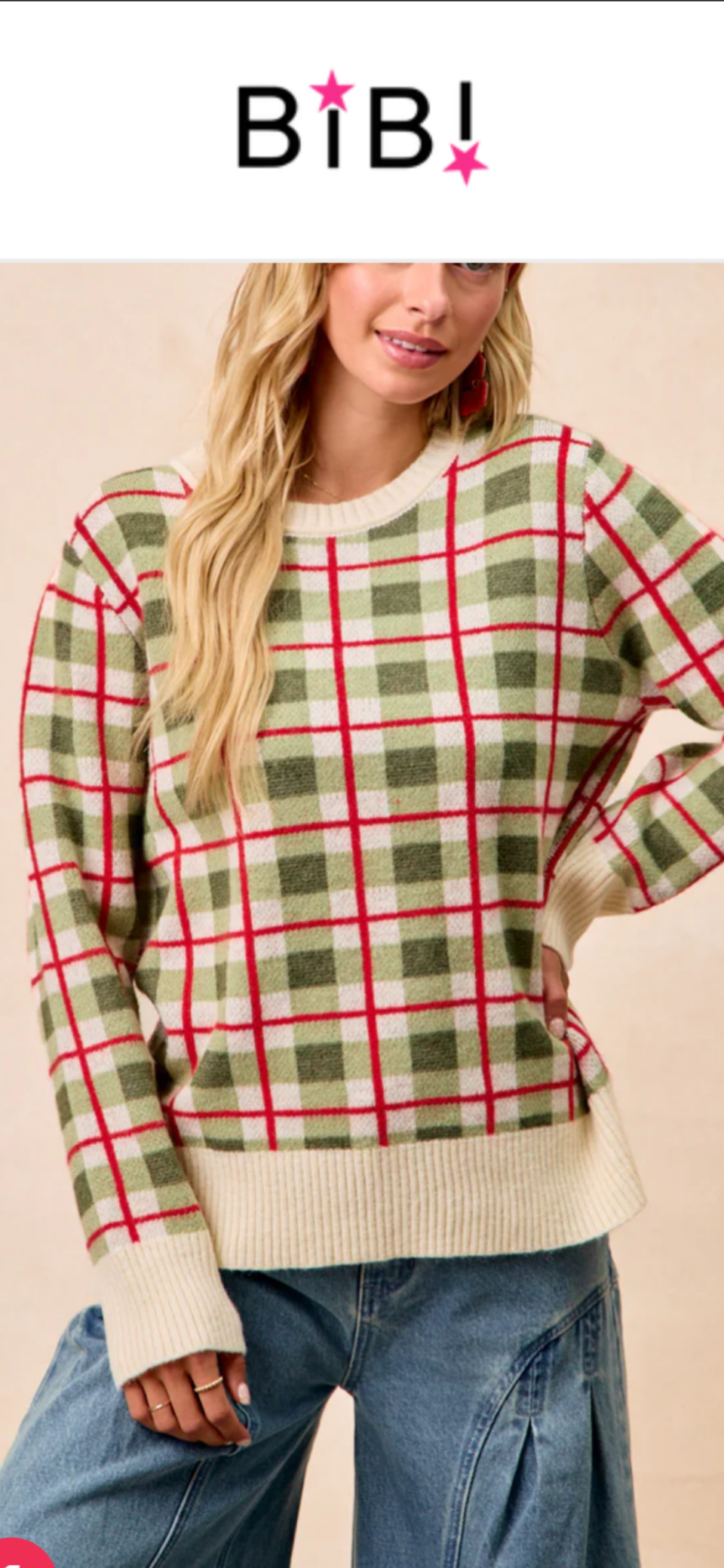 BIBI Christmas time sweater