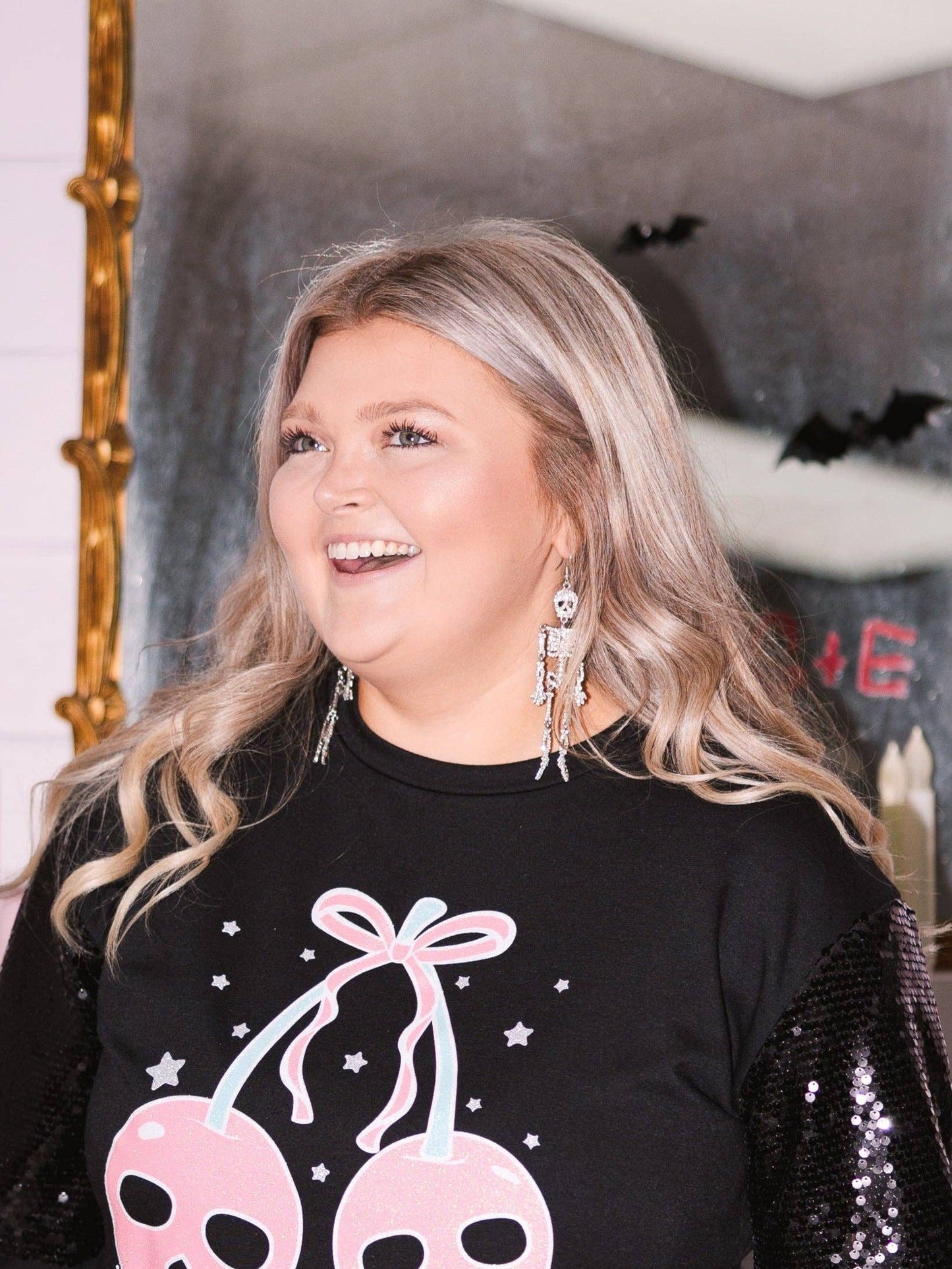 GRACE+EMMA by Southern Grace - Skeleton Dangle Earrings