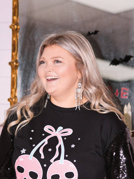 GRACE+EMMA by Southern Grace - Skeleton Dangle Earrings