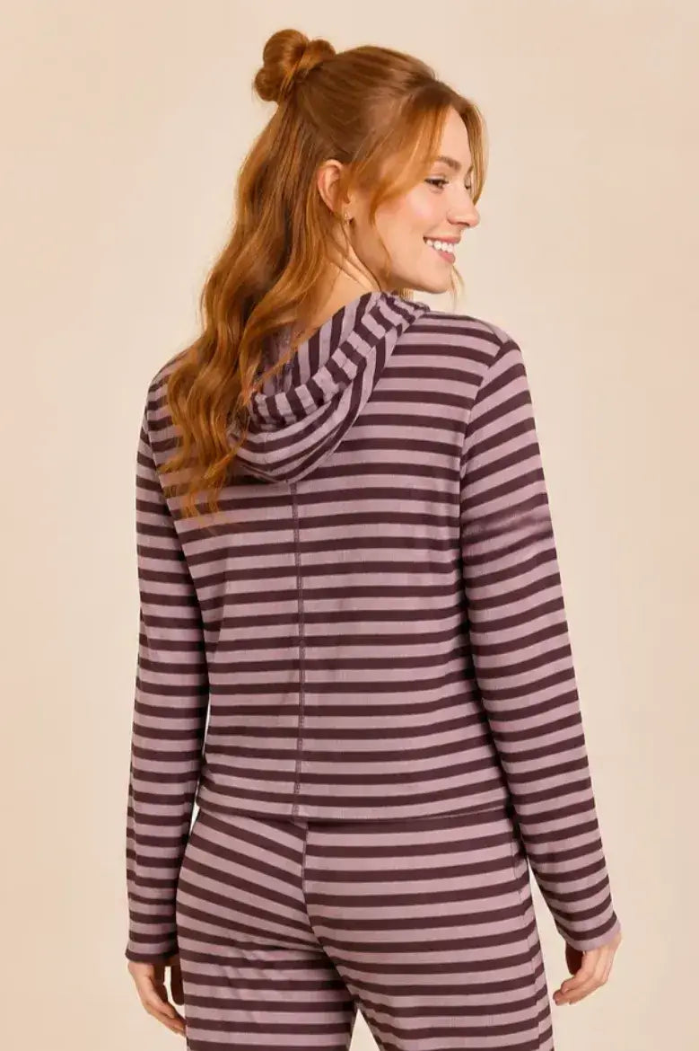 All stripes hoodie set
