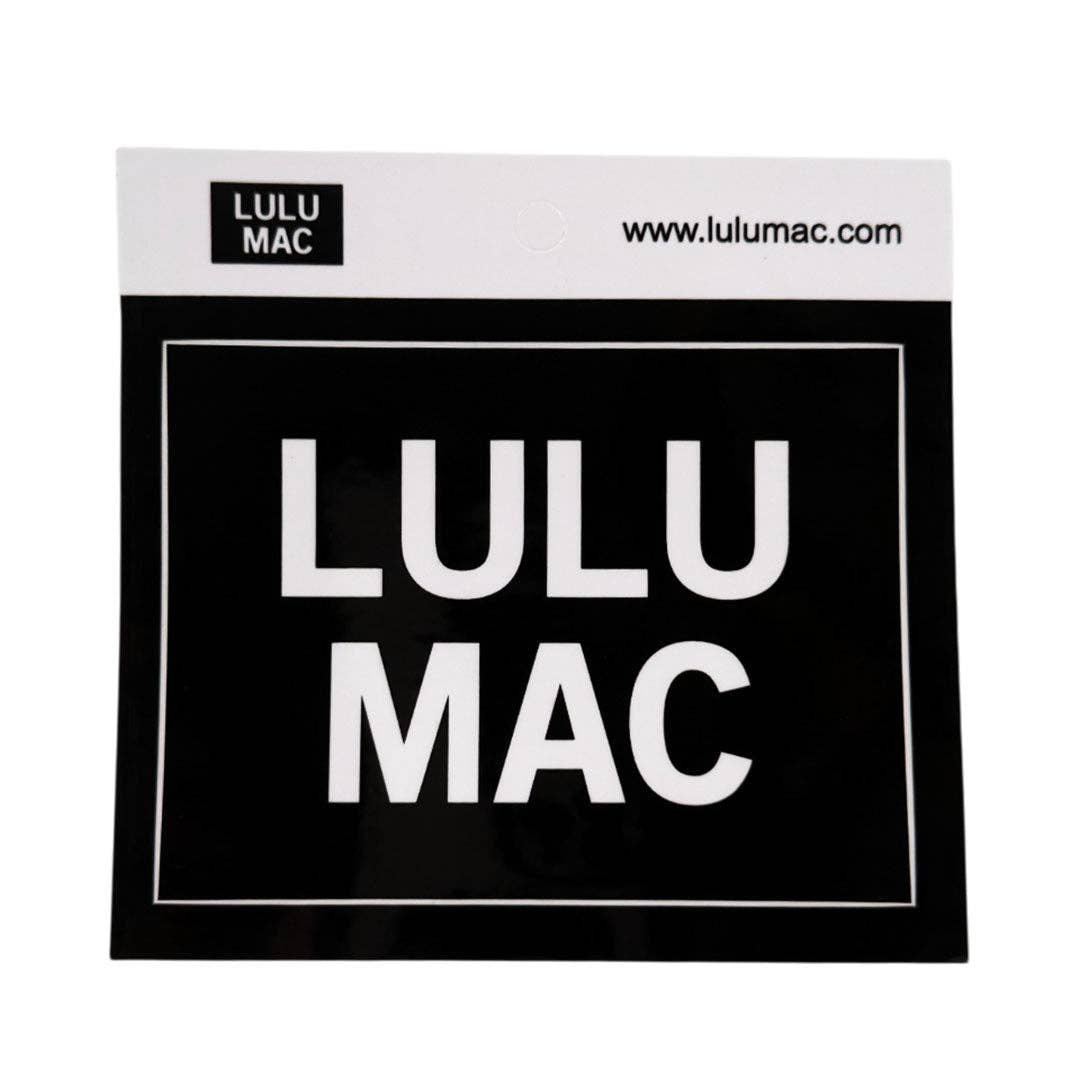 Girlie Girl Originals - Lulu Mac Decal/Sticker-Black