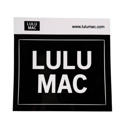 Girlie Girl Originals - Lulu Mac Decal/Sticker-Black