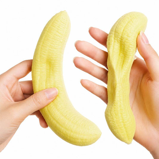 Banana Shaped Squishy Stress Relief Toy