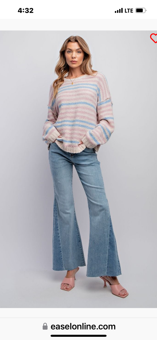 Skinny stripes sweater