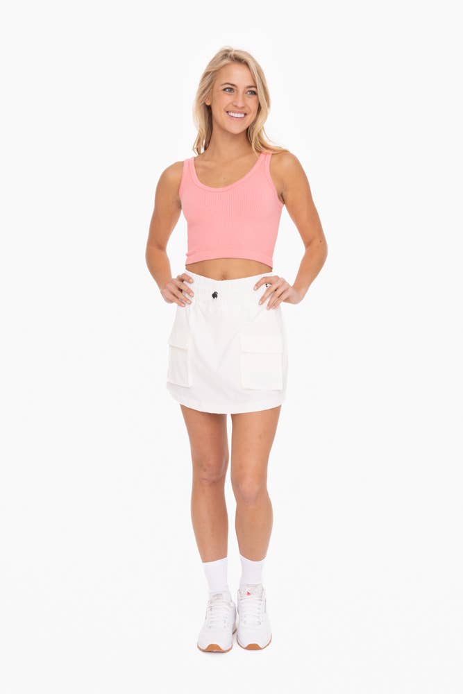 Mono B - Cargo Active Skort: BLACK / S:M:L (2:2:2)