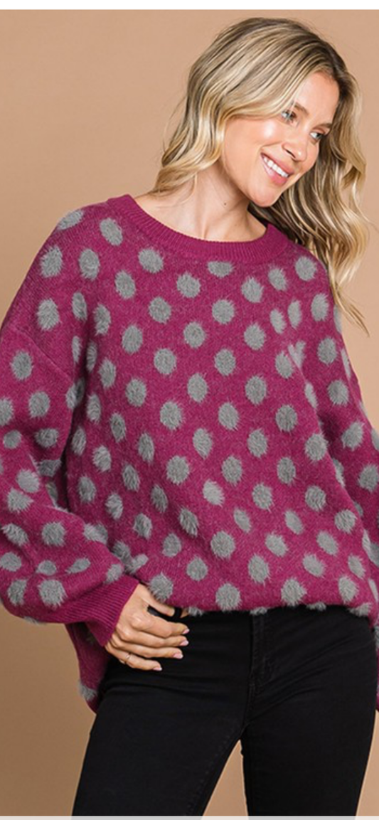 Dragon fruit sweater