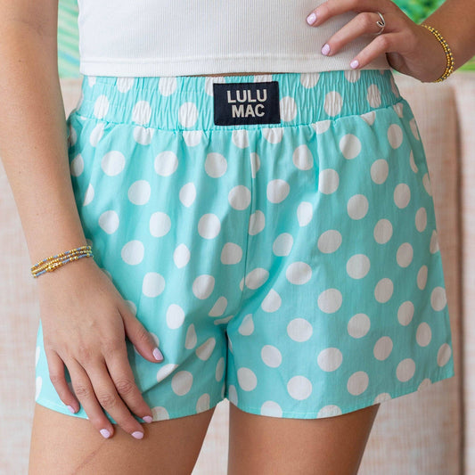 Lulu Mac MINT POLKA DOT