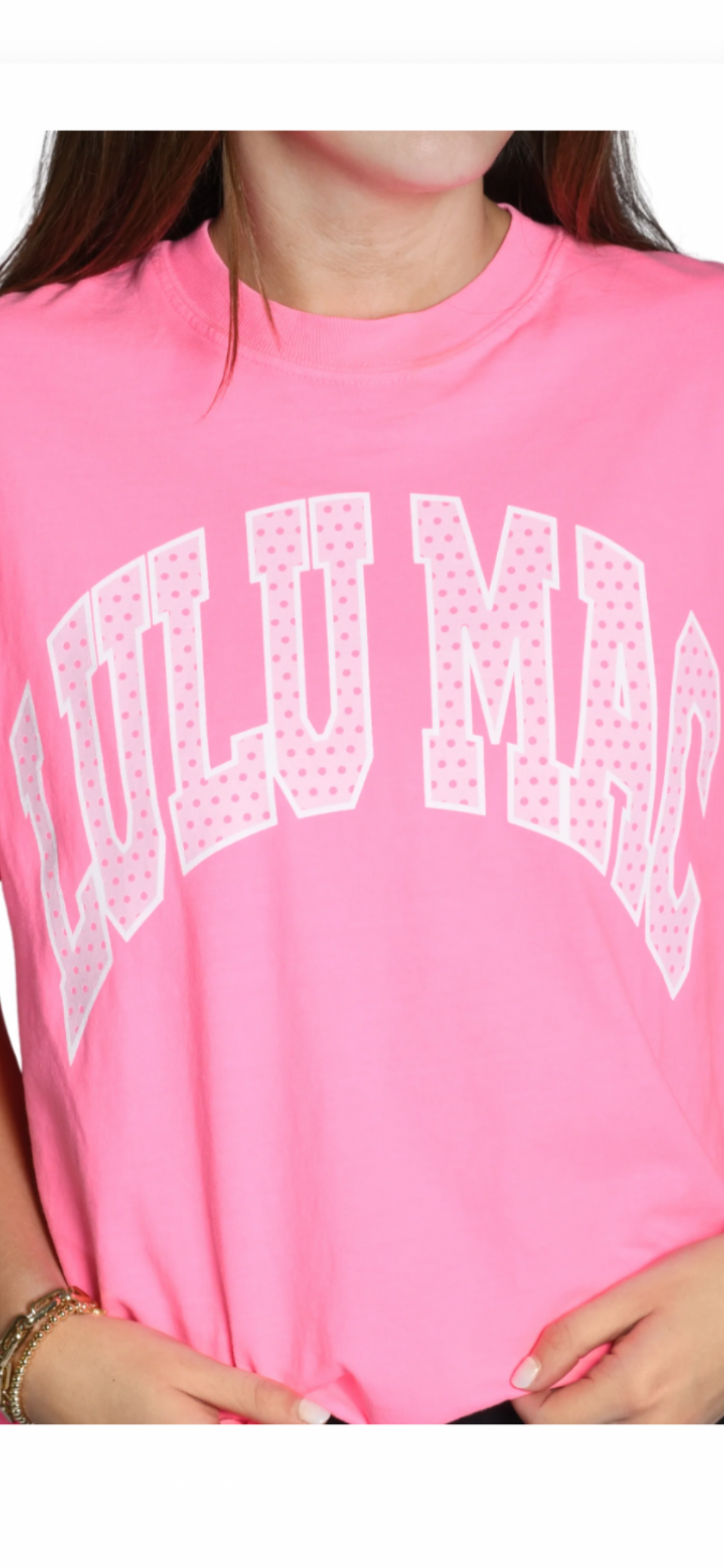 Lulu Mac polka dot shirt