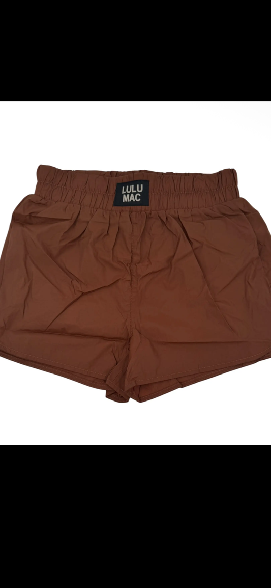 Brown Lulu Mac shorts