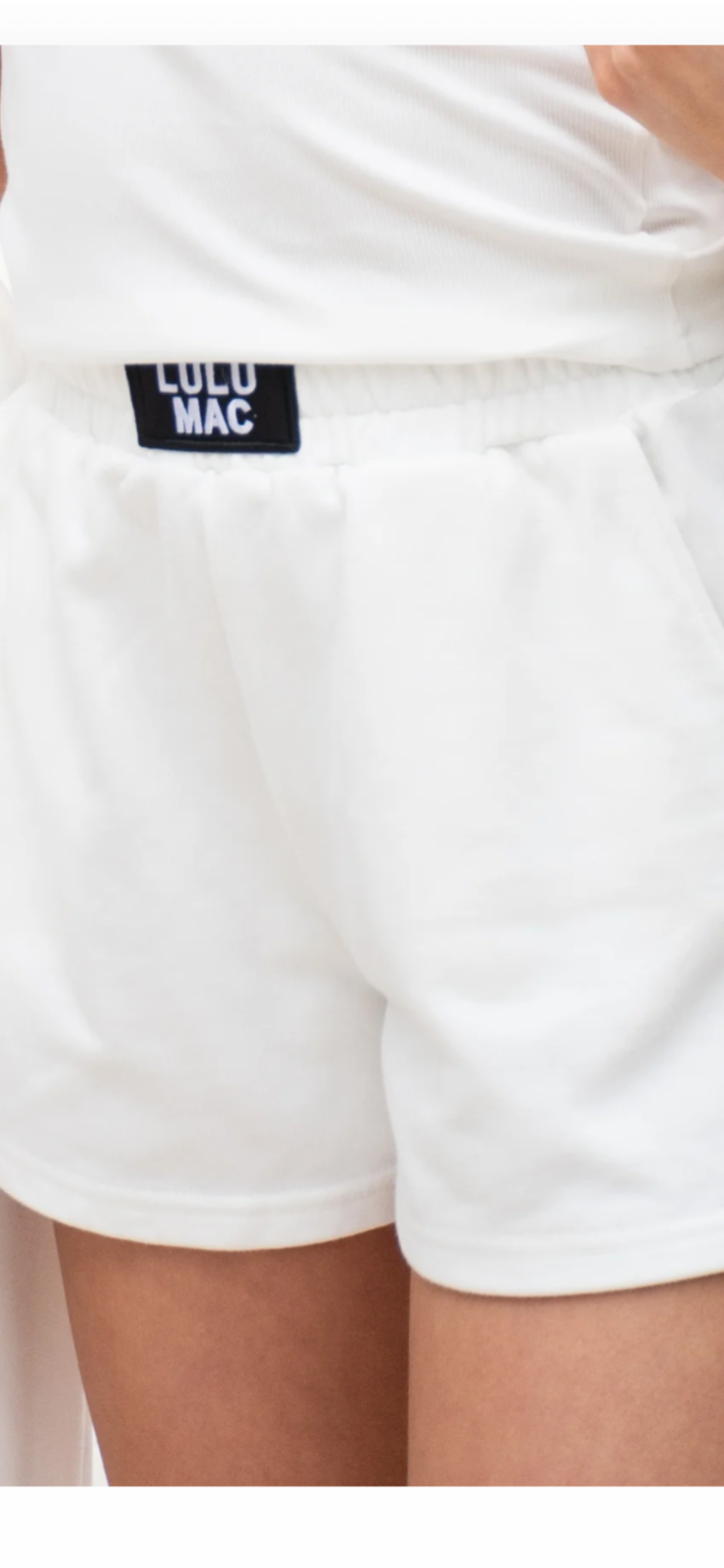 Lulu Mac terry shorts