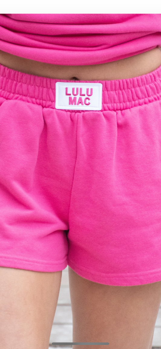 Lulu Mac terry shorts