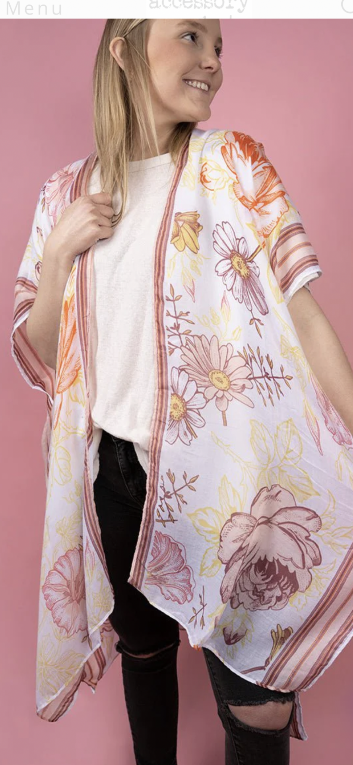 Spring/summer kimono 3 styles