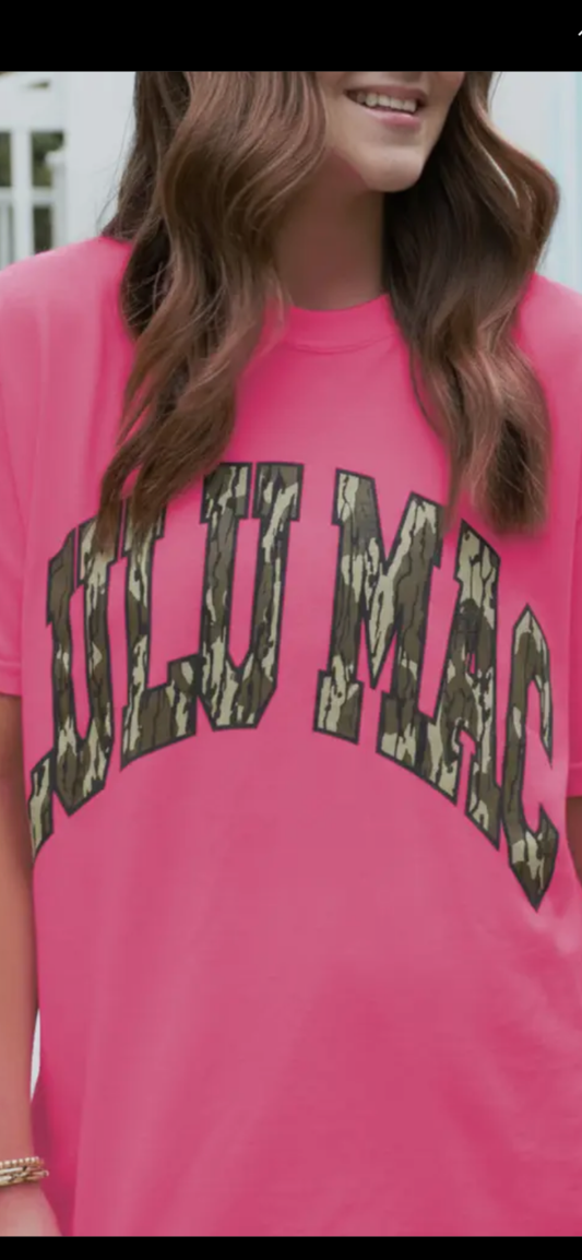 Lulu Mac bottom land camo shirt