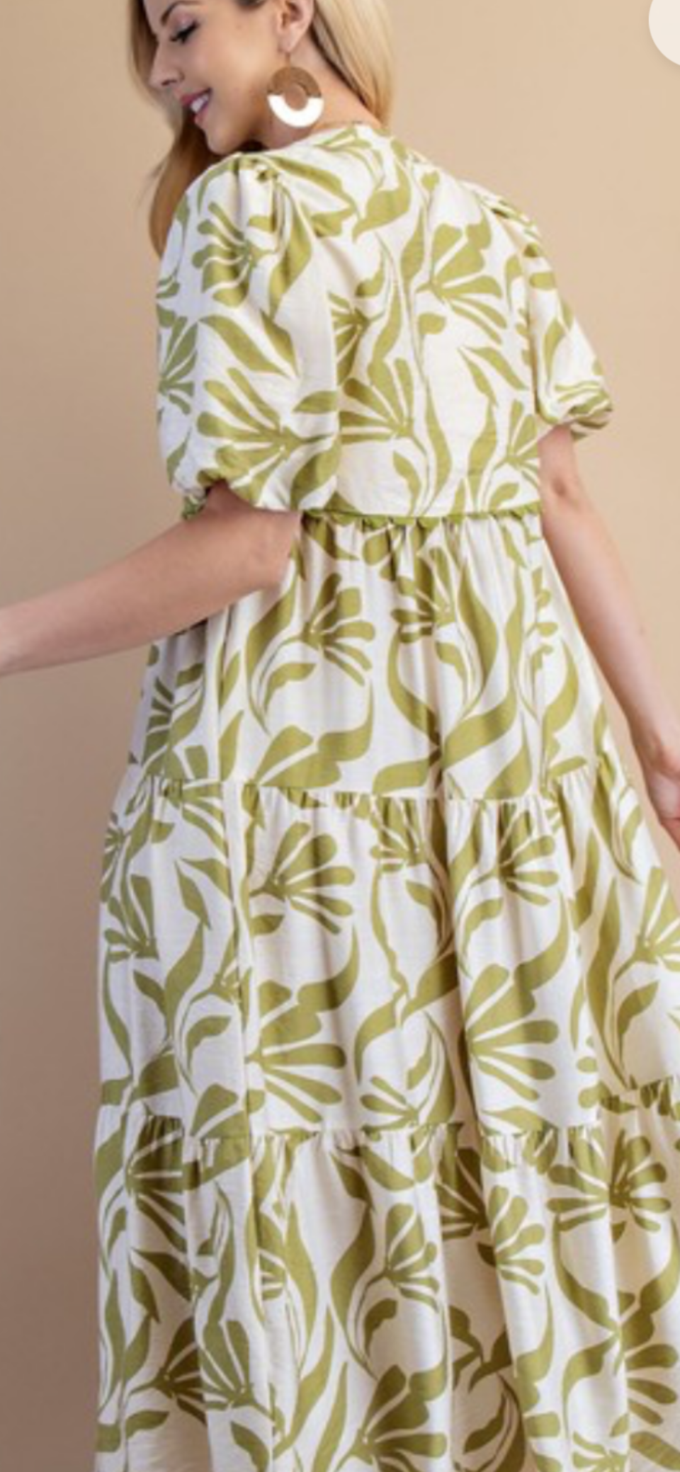 Umgee fall print dress