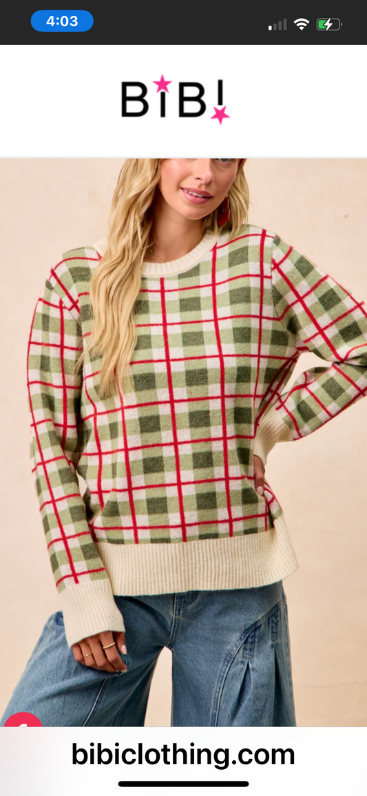 BIBI Christmas time sweater