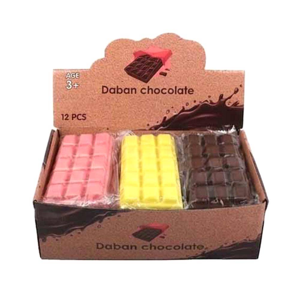 Chocolate Bar Squishy Stress Relief Toy