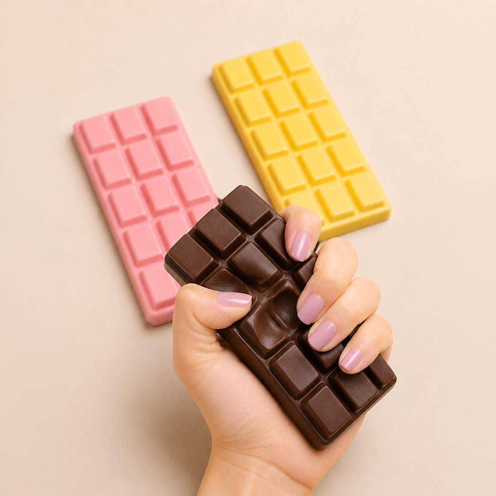 Chocolate Bar Squishy Stress Relief Toy