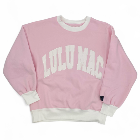 Lulu Mac Color Block Pink/White - Stitch